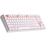 Redragon TECLADO MECANICO KUMARA K552W 2 SINGLE COLOR BRANCO AZUL  UNICO