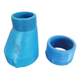 Redução Excêntrica 3x2 Ferro Sucção Bomba Adaptador Pvc 