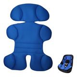 Redudor Bebe Conforto Colchonete Cadeirinha Azul Royal