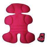 Redudor Bebe Conforto Colchonete Cadeirinha Vermelho
