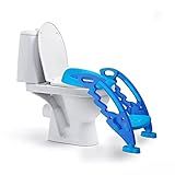 Redutor De Assento Para Vaso Sanit Rio Com Escada Azul BB051