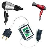 Redutor De Temperatura E Saida Ar Para Secador De Cabelo Controle De Temperatura Variador Dimer Dimmer