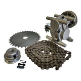 Redutor Para Moenda De Cana 1x25 Coroa Bronze Kit Completo