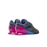 Reebok Tênis Feminino Legacy Lifter Ii, Cinza Puro/roxo Passo/rosa Laser, 39