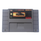 Ref 191 Top Gear Original Snes Nintendo Super Cartucho