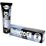 Refectocil Tinta Para Sobrancelhas Cilios Barba Tintura 2 0 Cor Preto Azulado