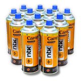 Refil 12 Latas Gás Campgás Ntk 227g P Fogareiro Maçarico