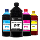 Refil 1250ml Tinta Compatível Epson L375 L395 L3150 L3110