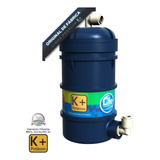 Refil Alcalino Bacteriológico Purificador Filtro Top Life K+ Cor Azul-escuro