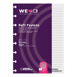 Refil Caderno Inteligente Pautado 90g A5