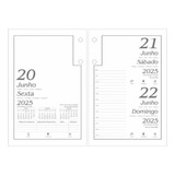 Refil Calendário De Mesa Redoma 2 025 Ref 501