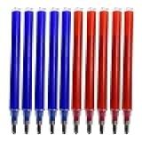 Refil Caneta Mágica Fantasminha Tecido Apaga Calor Vermelho E Azul - 25 Unidade Na Cor Vermelho E 25 Unidade Na Cor Azul Artesãos E Profissionais Que Necessitam De Marcações Temporárias