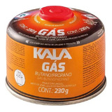 Refil Cartucho De Gás Butano 230g  Kala P  Fogareiro Lampião