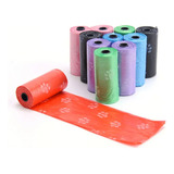 Refil Cata Caca 30 Rolos Saquinhos Coletor Higiênico Pet Cor Colorido