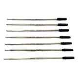 Refil De Carga Metal Tipo Cross Preta 1 0mm Nukin Kit C 3pçs