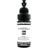 Refil De Tinta Compatível HP Masterprint Preto 100 Ml Bulk Ink Vivera