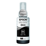Refil De Tinta Epson Original T664120 Preto L110 L120 L200 L220 L300 L310 L355 L365 L375 L395 L396 L475 L495 L555 L1300