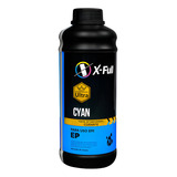 Refil De Tinta X full Ultra T664 L550 L555 Ciano 1l