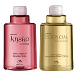 Refil Deo Corporal Kriska Drama essencial Exclusivo Natura