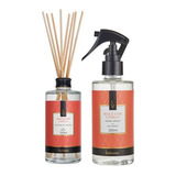 Refil Difusor 250ml E Home Spray Maçã Canela 200ml Via Aroma