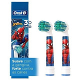 Refil Escova Dental Eletrica Spider man