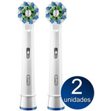 Refil Escova Dente Elétrica Oral b Cross Action 2 Unidades