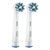 Refil Escova Dente Elétrica Oral b Cross Action 2 Unidades