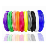 Refil Filamento Pla Kit 10 Cores 100 M Caneta 3d Impressora