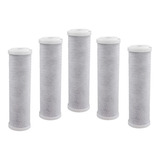 Refil Filtro De Água 9 3 4 Carbon Block Kit 5 Pçs