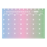 Refil Grande Planner Mensal Colors caderno De Discos Octo