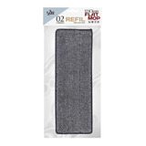 Refil Microfibra Mop Flat Esfregão Reutilizável 2 Unidades