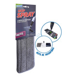 Refíl Mop Spray Com Reservatório Esfregão Vassoura Mágica