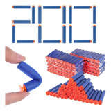 Refil Munição Dardos Nerf Kit 200 Unidades Com Ventosa