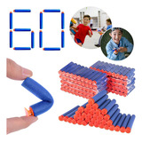 Refil Munição Dardos Nerf Pistola Lançadora 60 Un C  Ventosa