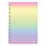 Refil P Caderno Argolado 40f 90g Gradient Paudada Merci