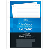 Refil P Fichário Caderno Argolado Grande 80 Folhas Tilibra