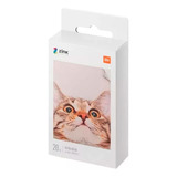 Refil Papel Fotográfico Para Impressora Portátil Xiaomi 20un