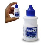 Refil Para Almofada Carimbeira Tinta Azul Escuro Radex 40ml