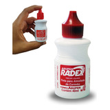 Refil Para Almofada Carimbeira Tinta Vermelha Radex 40ml