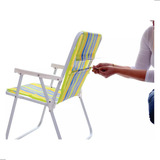 Refil Para Cadeira De Praia Kit Com 05 Unidades Fácil Troca