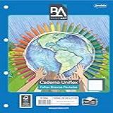 Refil Para Caderno Argolado Fichário Univ 96 Folhas Pautadas Brancas Basic Art Jandaia Arts