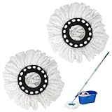 Refil Para Mop Giratório- 8L- Alta Absorção- Kit Com 2 Unidades