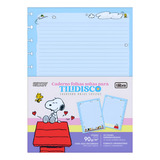 Refil Para Tilidisco Universitário Snoopy 90g 50f Tilibra