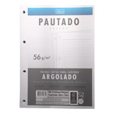Refil Pautado De Caderno Argolado Univ 56g Tilibra 96fls