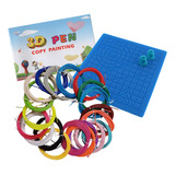 Refil Pla Tapete Gabarito E Livro Para Caneta Impressora 3d Cor Colorido 110v 220v