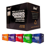 Refil Recarga Para Marcador De Quadro Branco Caixa C 12 Un 