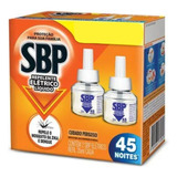 Refil Repelente Líquido Elétrico Sbp Caixa C 2 Unid 35ml