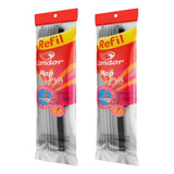 Refil Rodo Americano Mop Esfregão Pva 2 Unidades