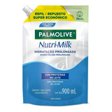 Refil Sabonete Líquido Nutri milk Hidratação Prolongada 900ml Palmolive