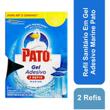 Refil Sanitário Em Gel Adesivo Marine 2 Unidades Pato